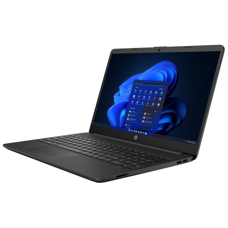 HP 255 G9 6S6F6EA AMD Ryzen 5 5625U/8 Go/512 Go Noir - Ordinateur portable 15,6 Vue avant côté droit