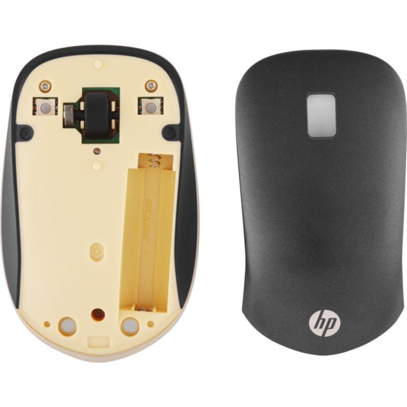 Vue multiple de la Souris sans fil HP 410 Bluetooth Noir/Argent