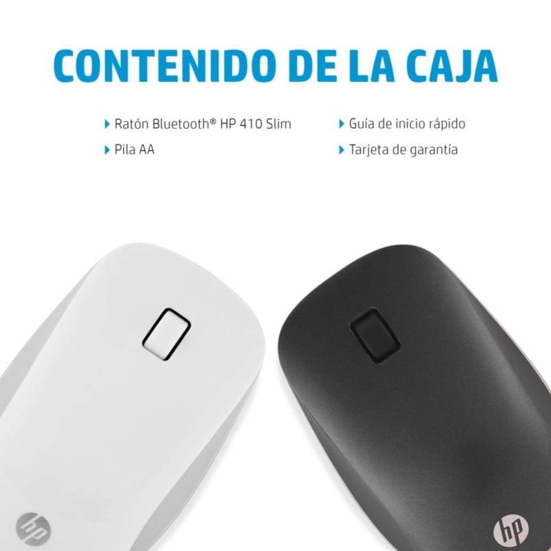 Couleurs disponibles de la Souris sans fil HP 410 Bluetooth Noir/Argent
