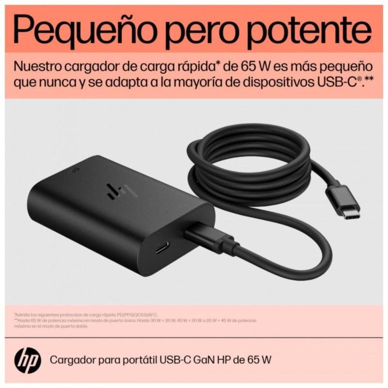 Carga rápida de 65W del Cargador portátil HP 600Q7AA