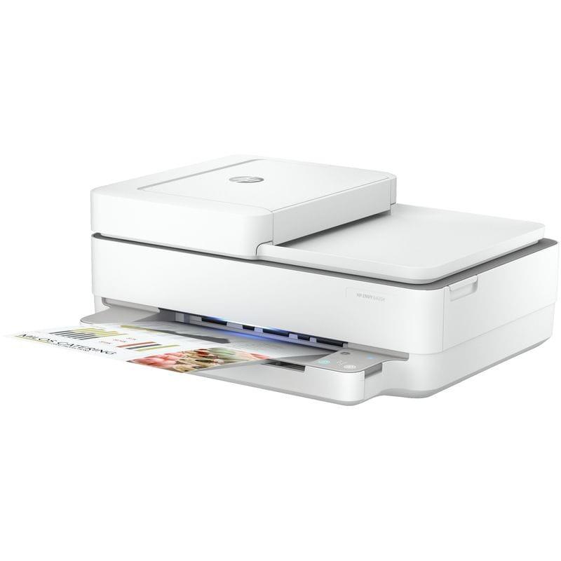 Impression de HP ENVY 6420e Imprimante multifonction Encre couleur WiFi Blanc - Imprimante laser