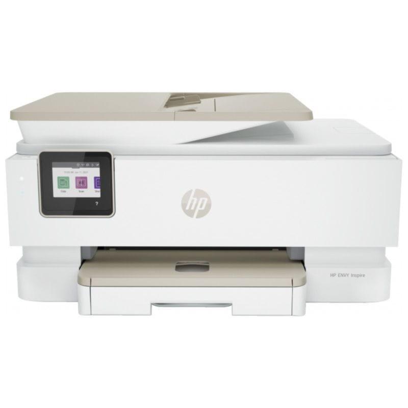 Vista frontal de la Impresora de Tinta HP ENVY Inspire 7920e WiFi BT Blanco