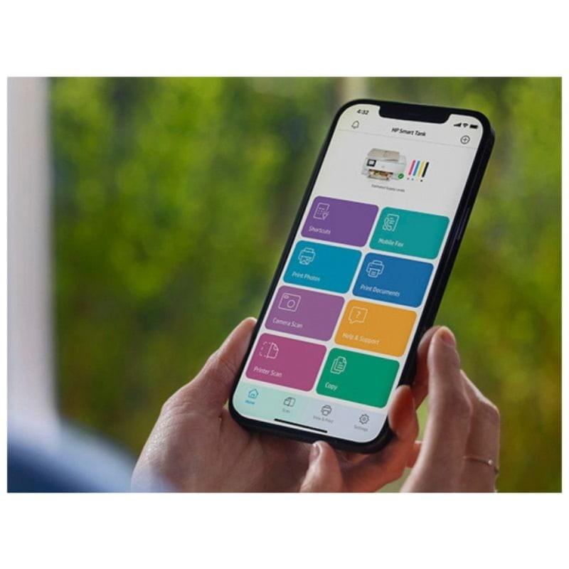 Aplicación con la Impresora de Tinta HP ENVY Inspire 7920e WiFi BT Blanco