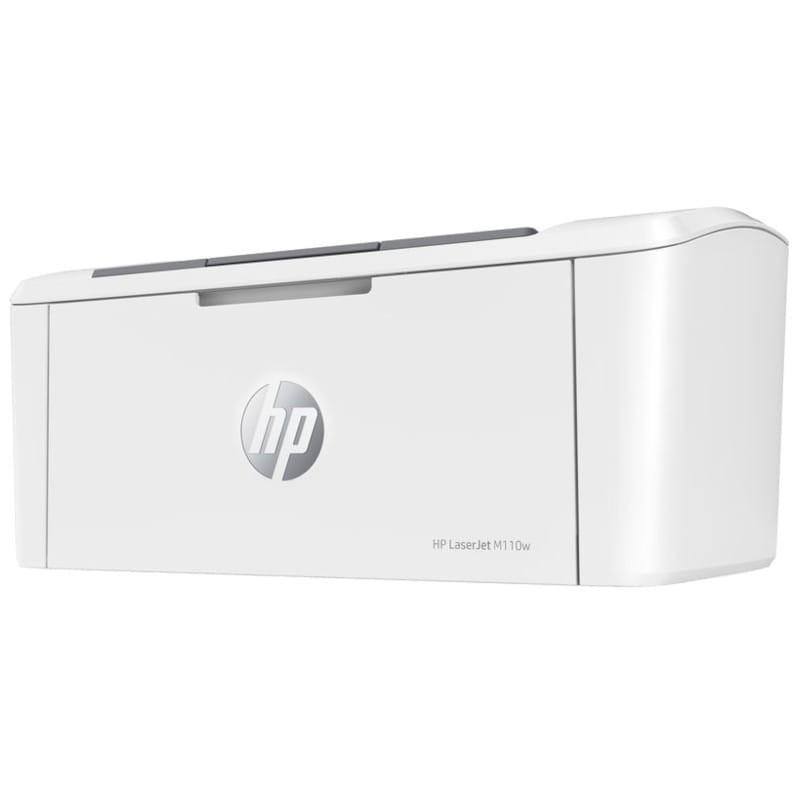 Impresora Láser HP LaserJet M110w Blanco y negro Blanco - Frontal