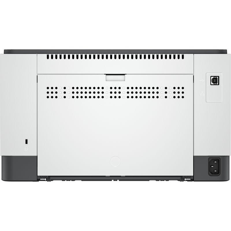 Arrière de HP LaserJet M209d Laser Noir et Blanc WiFi Blanc - Imprimante laser