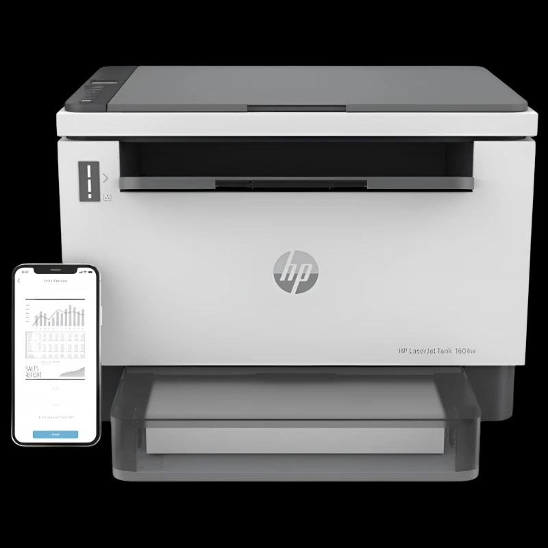 HP LaserJet Tank 1604w - Impressora multifuncional