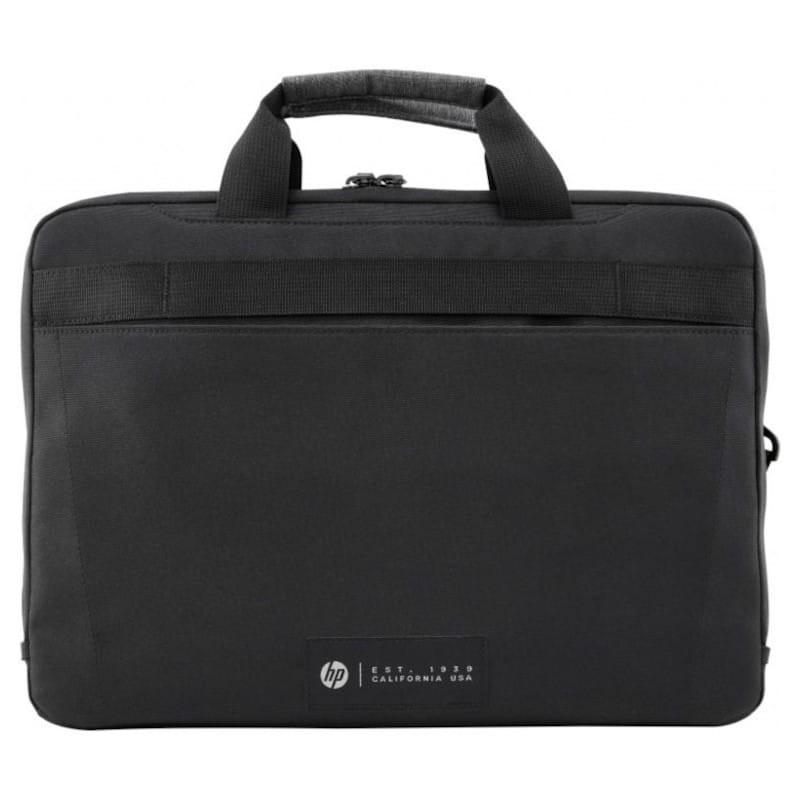 Vista frontal trasera del Maletín HP Renew Travel 2Z8A4AA Gris y Negro 