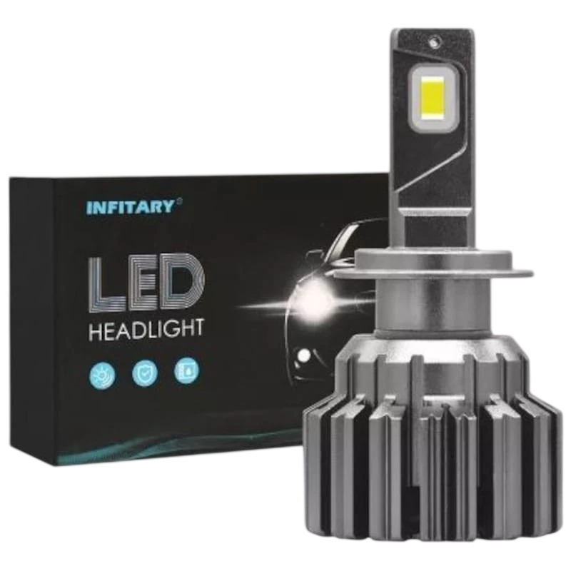 HS Q2 - Bombilla  LED doble H4 para Coche