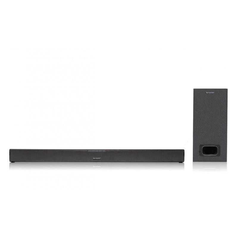 Sharp HT-SBW110 2.1 Slim Subwoofer Bluetooth Negro - Barra de sonido