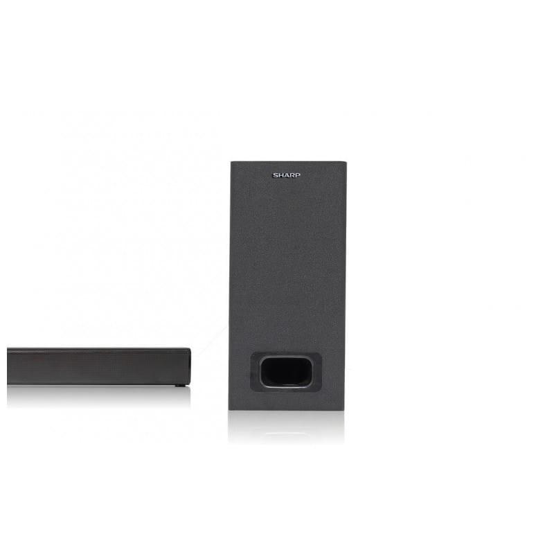 Sharp HT-SBW110 2.1 Slim Subwoofer Bluetooth Negro - Barra de sonido imagen trasera