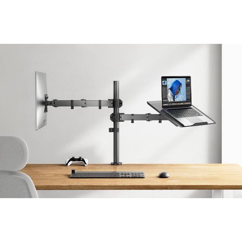 Para monitor de Huanuo HNCM2 Pantalla de 13 a 32 pulgadas Negro - Soporte VESA para pantalla y portátil