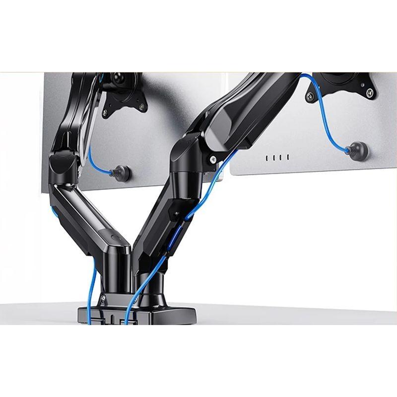 Enganches de Huanuo HNDS6 Dos pantallas 13-30 pulgadas - Soporte VESA