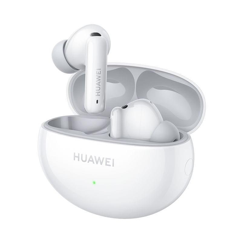 Huawei FreeBuds 6i TWS Blanco - Auriculares Bluetooth en la caja de carga