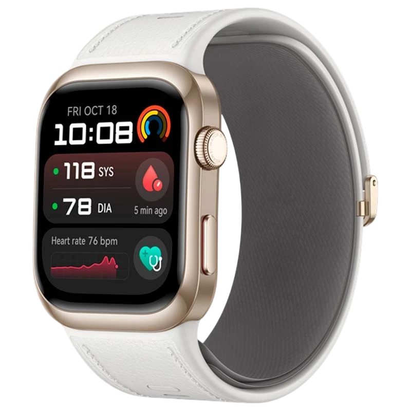 Huawei Watch D2 Branco com Bracelete de Pele - Smartwatch com GPS e NFC