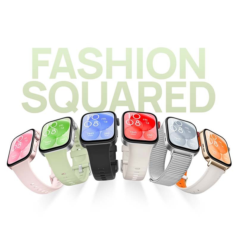 Relógio inteligente Huawei Watch Fit 3 Branco e outras cores disponíveis