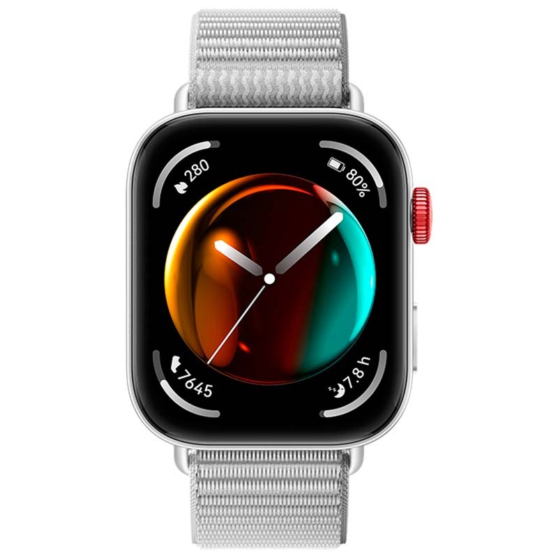 vista frontal do Relógio inteligente Huawei Watch Fit 3 Cinzento