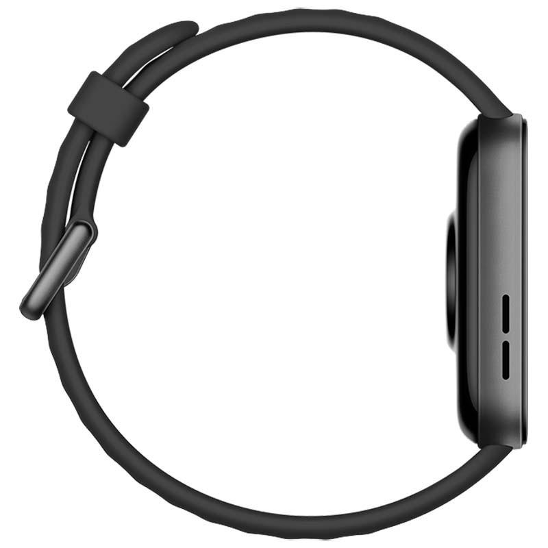 Vue latérale de la montre intelligente Huawei Watch Fit 3 Noir