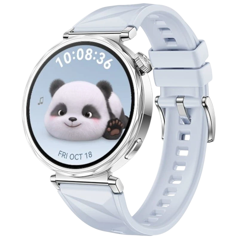 Huawei Watch GT5 41 mm GPS Bracelet Fluoroélastomère Bleu - Montre Intelligente