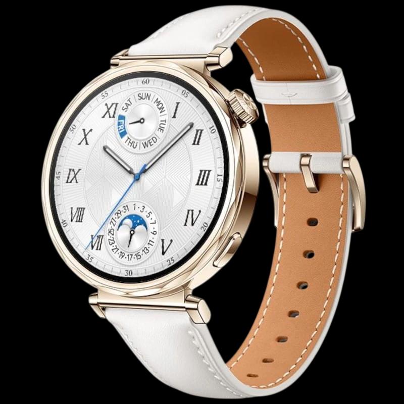 Huawei Watch GT5 41mm GPS Correa Cuero Blanco - Reloj Inteligente