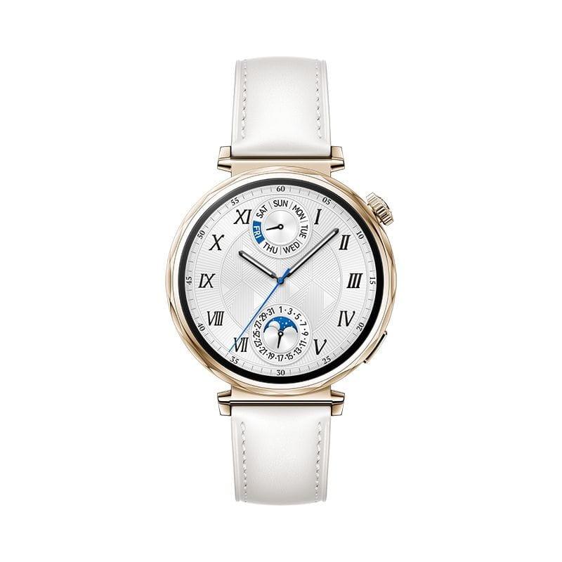 Pantalla de Huawei Watch GT5 41mm GPS Correa Cuero Blanco - Reloj Inteligente