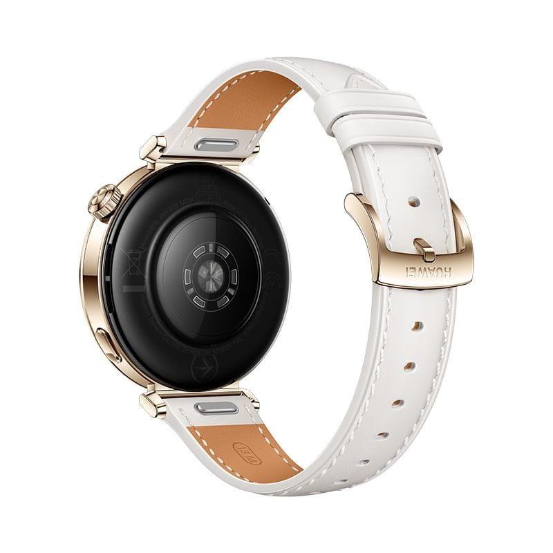 Trasera de Huawei Watch GT5 41mm GPS Correa Cuero Blanco - Reloj Inteligente
