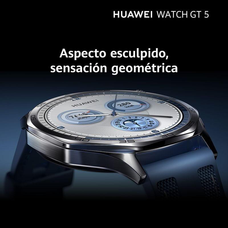 Resolución de Huawei Watch GT5 41mm GPS Correa Cuero Blanco - Reloj Inteligente