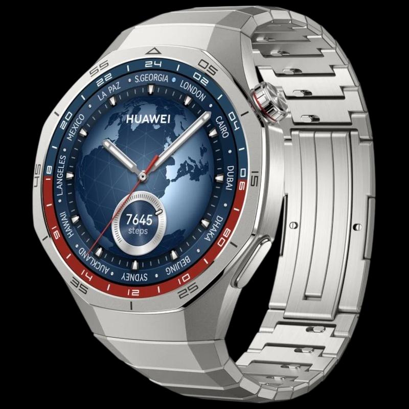 Huawei Watch GT5 46mm GPS Bracelete Titânio - Relógio Inteligente