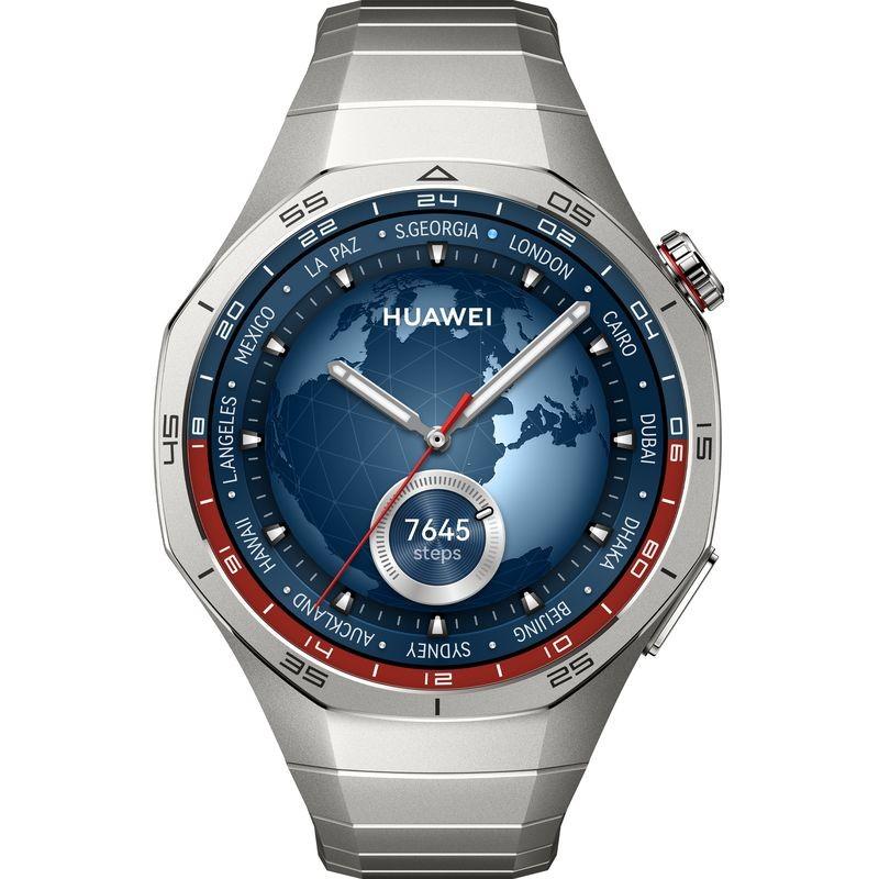 Frontal de Huawei Watch GT5 46mm GPS Bracelete Titânio - Relógio Inteligente