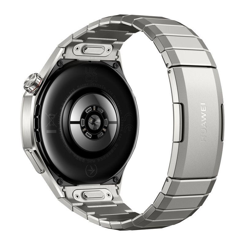 Traseira de Huawei Watch GT5 46mm GPS Bracelete Titânio - Relógio Inteligente