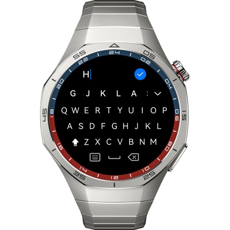 Teclado de Huawei Watch GT5 46mm GPS Bracelete Titânio - Relógio Inteligente