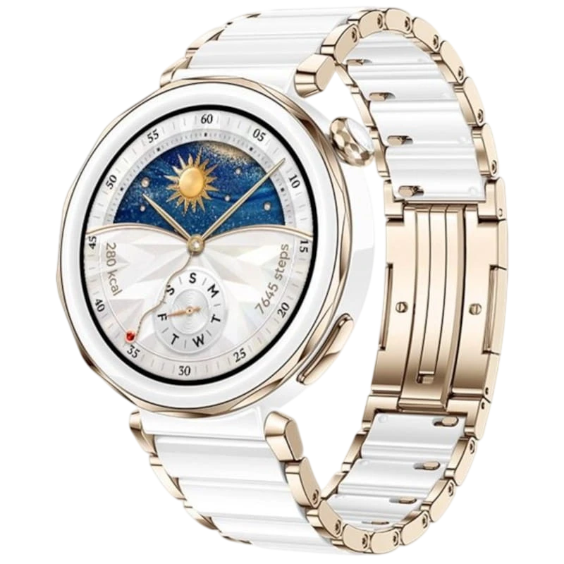 Huawei Watch GT5 Pro 42mm GPS Correa Cerámica Blanco - Reloj Inteligente
