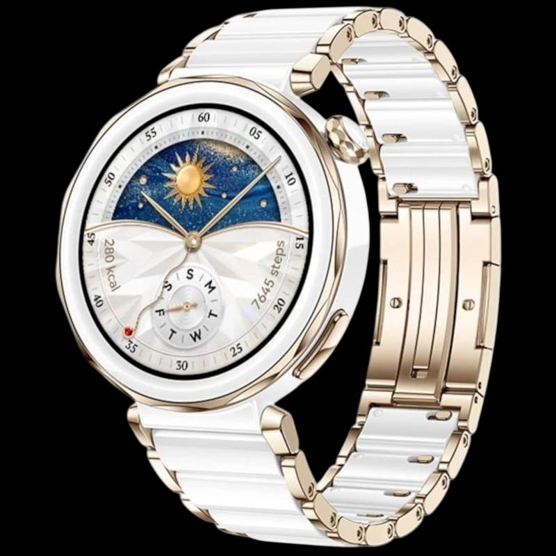 Huawei Watch GT5 Pro 42mm GPS Correa Cerámica Blanco - Reloj Inteligente