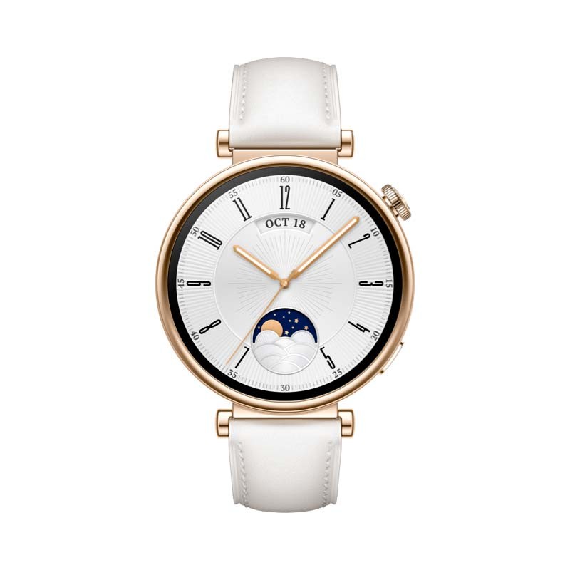 vista frontal del Reloj inteligente Huawei Watch GT 4 41mm Blanco