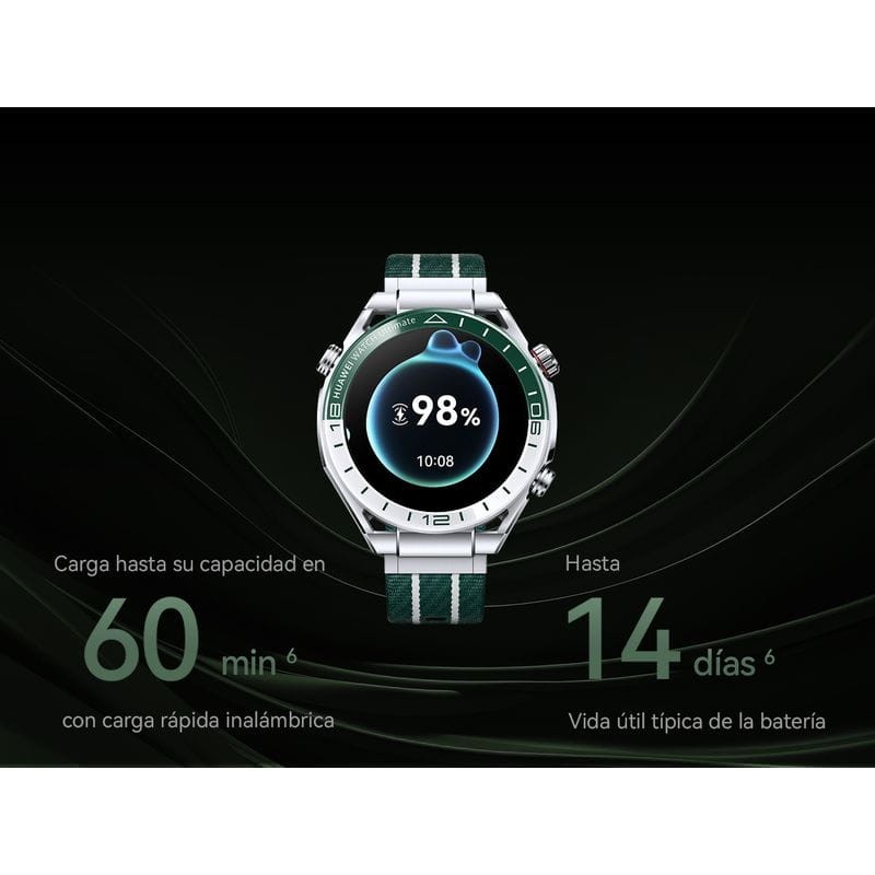 Duración de Huawei Watch Ultimate Verde - Reloj inteligente