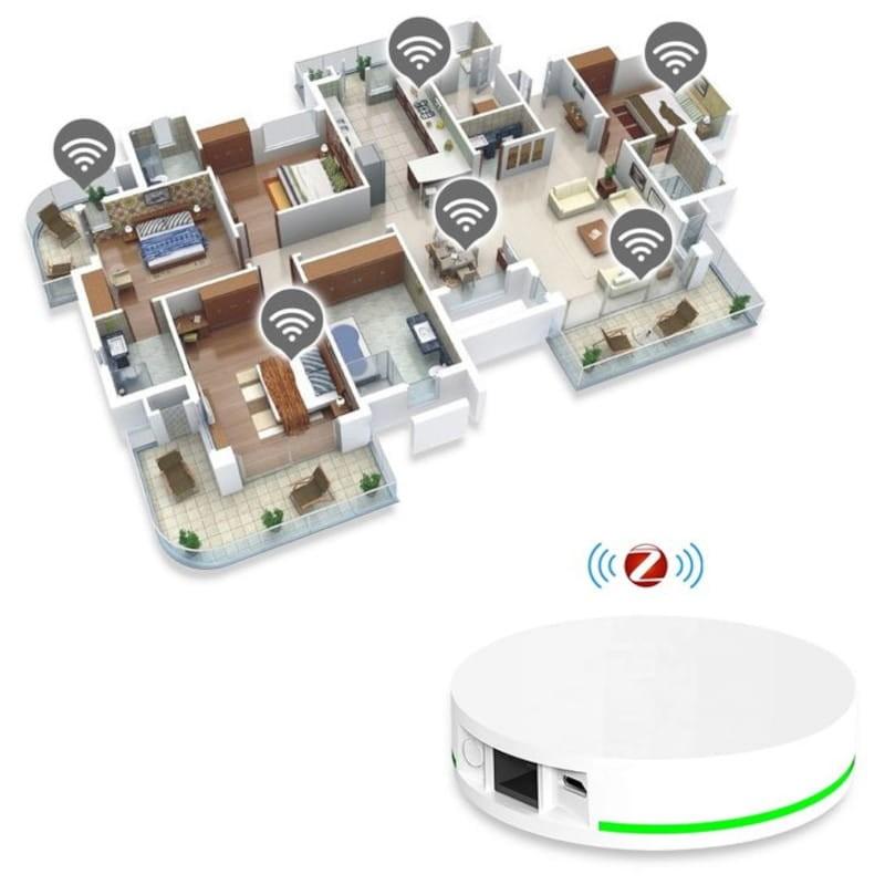 Hub Sensor Zemismart Tuya Com Fio Gateway - 100 dispositivos