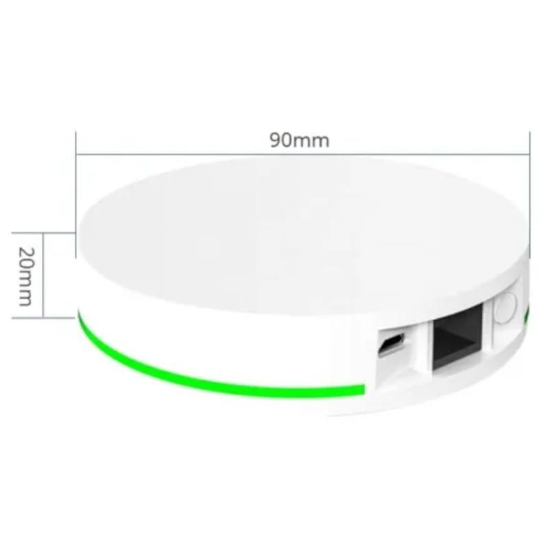 Hub Sensor Zemismart Tuya Com Fio Gateway - Dimensões