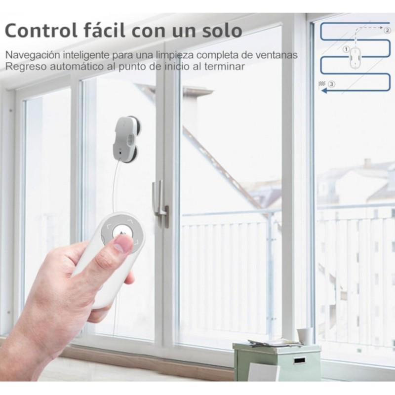 HUTT DDC55 Robot Limpiacristales Automático Blanco Foto real del funcionamiento