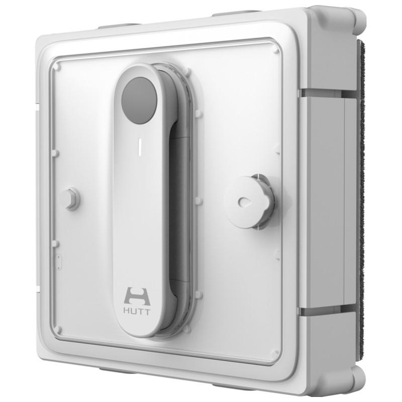 Vista lateral del Robot Limpiacristales Hutt W9