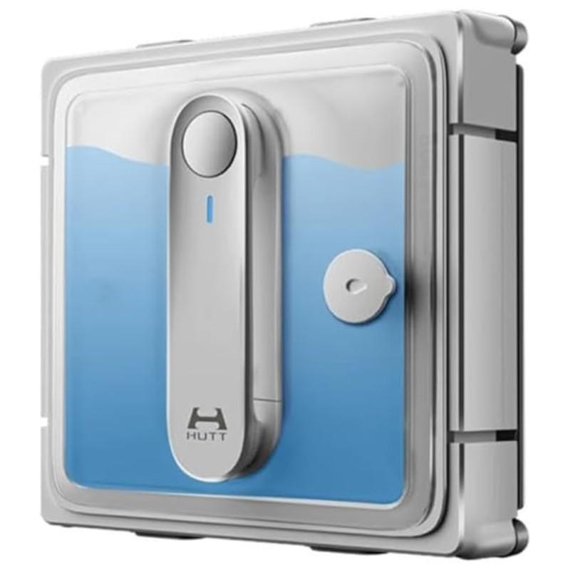 Vista Frontal con agua del Hutt W9 - Robot Limpiacristales