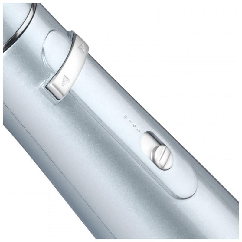 BaByliss Hydro-Fusion Air Styler Swivel 50 mm 700 W Aquamarine - Détail du bouton Air Brush
