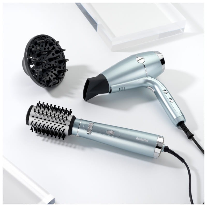 BaByliss Hydro-Fusion Air Styler Swivel 50 mm 700 W Aquamarine - Air Brush Tous les produits de la gamme