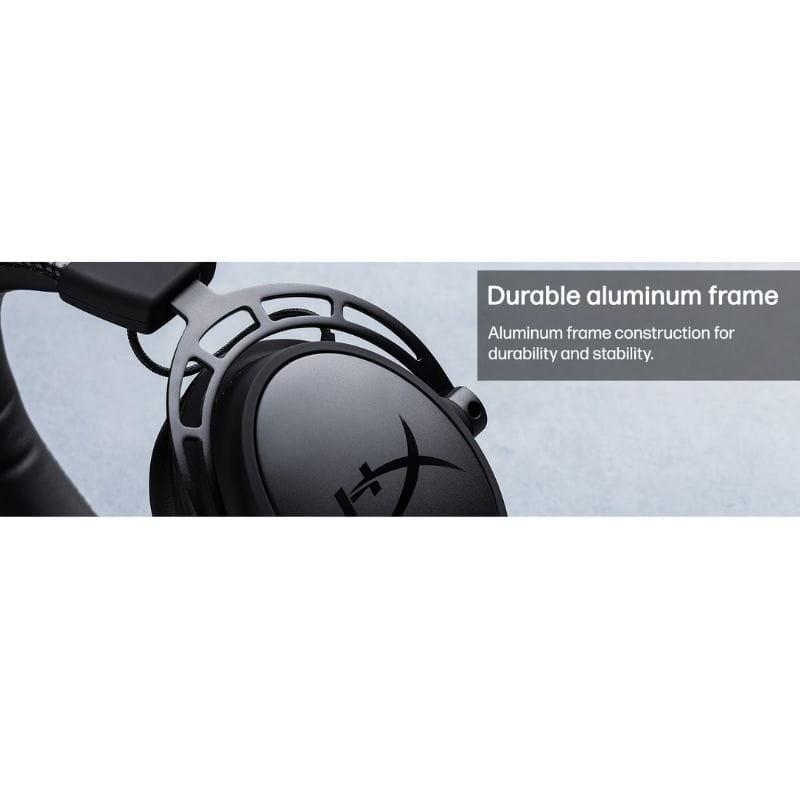 HP HyperX Cloud Alpha Black/Red - Casque de jeu en aluminium