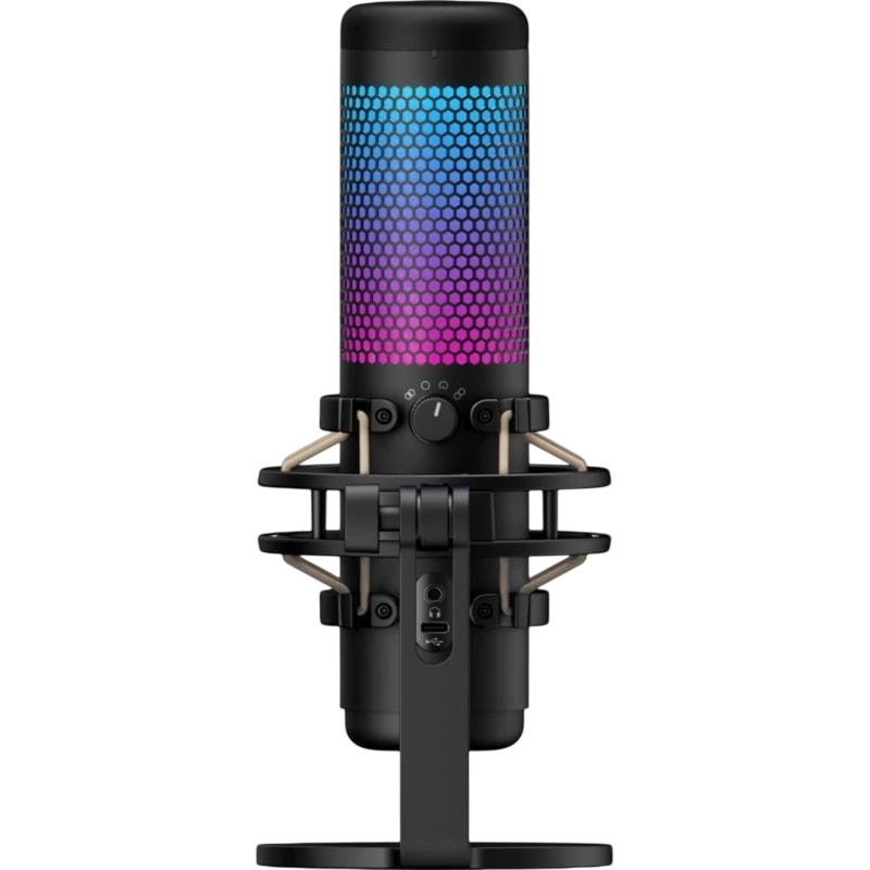HyperX QuadCast S Noir - Microphone pour PC