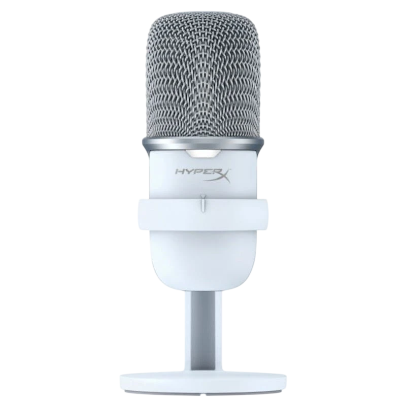 HyperX SoloCast USB Blanc - Microphone de jeu