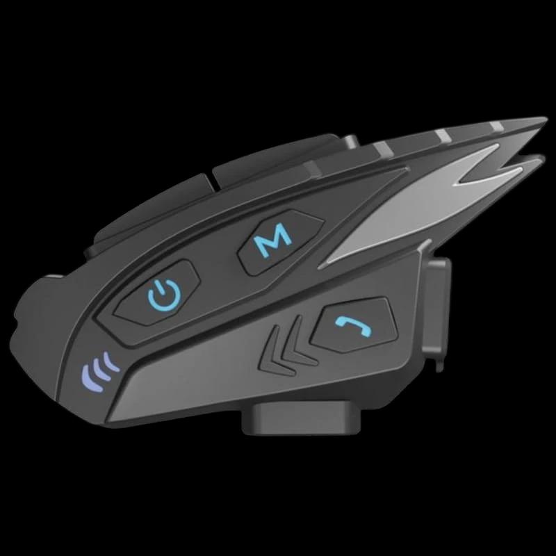 Hysnox Shark Pro Full Duplex para 8 conductores - Intercomunicador para Moto