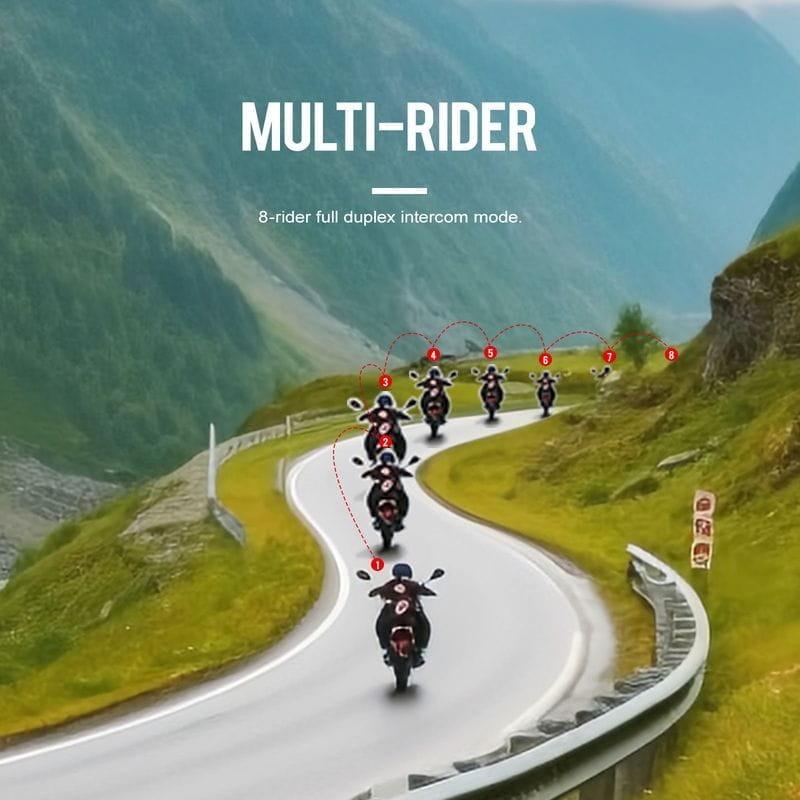 Gran calidad de Hysnox Shark Pro - Intercomunicador para Moto