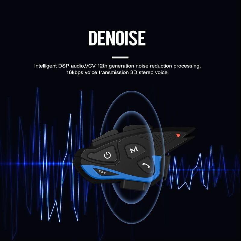 Sonido de Hysnox X6 Pro - Intercomunicador para Moto