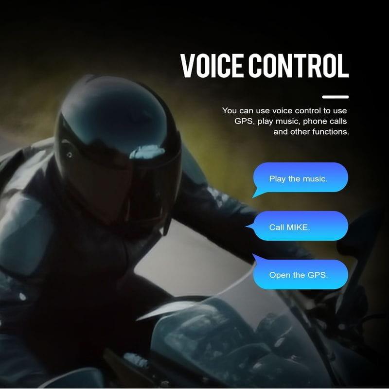 Micrófono de Hysnox X6 Pro - Intercomunicador para Moto
