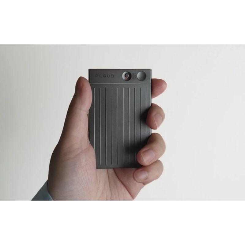 Tamaño reducido de la Grabadora de Voz con IA PLAUD Note Negro 64GB