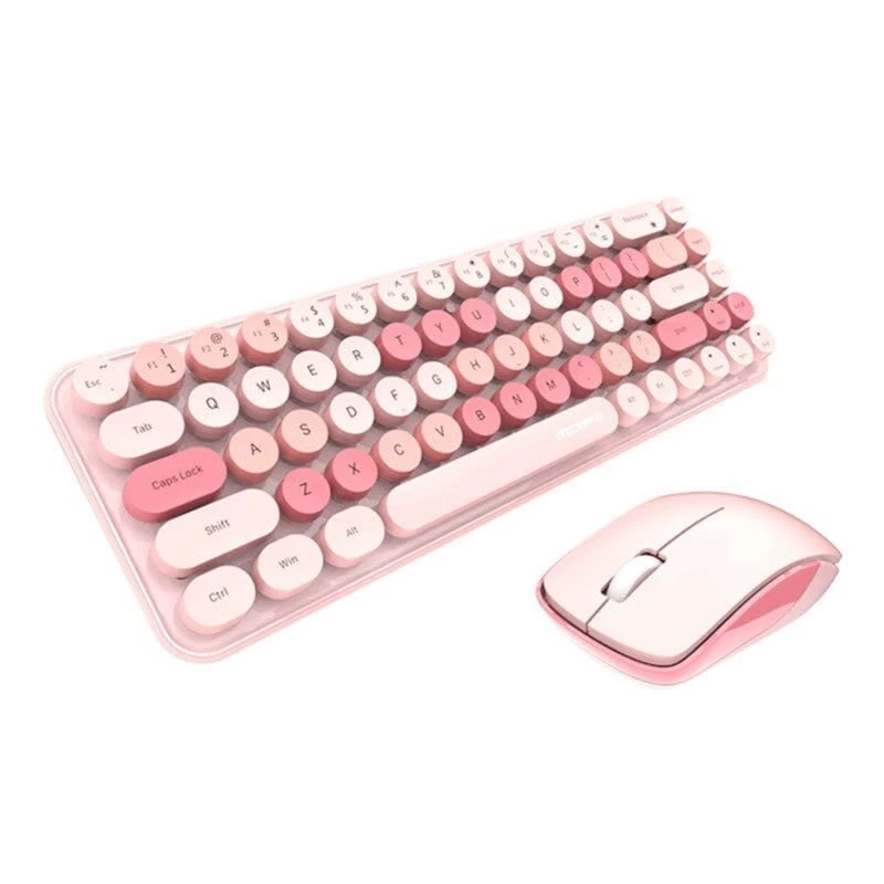 iBean Pro New Rosa - Kit teclado y ratón